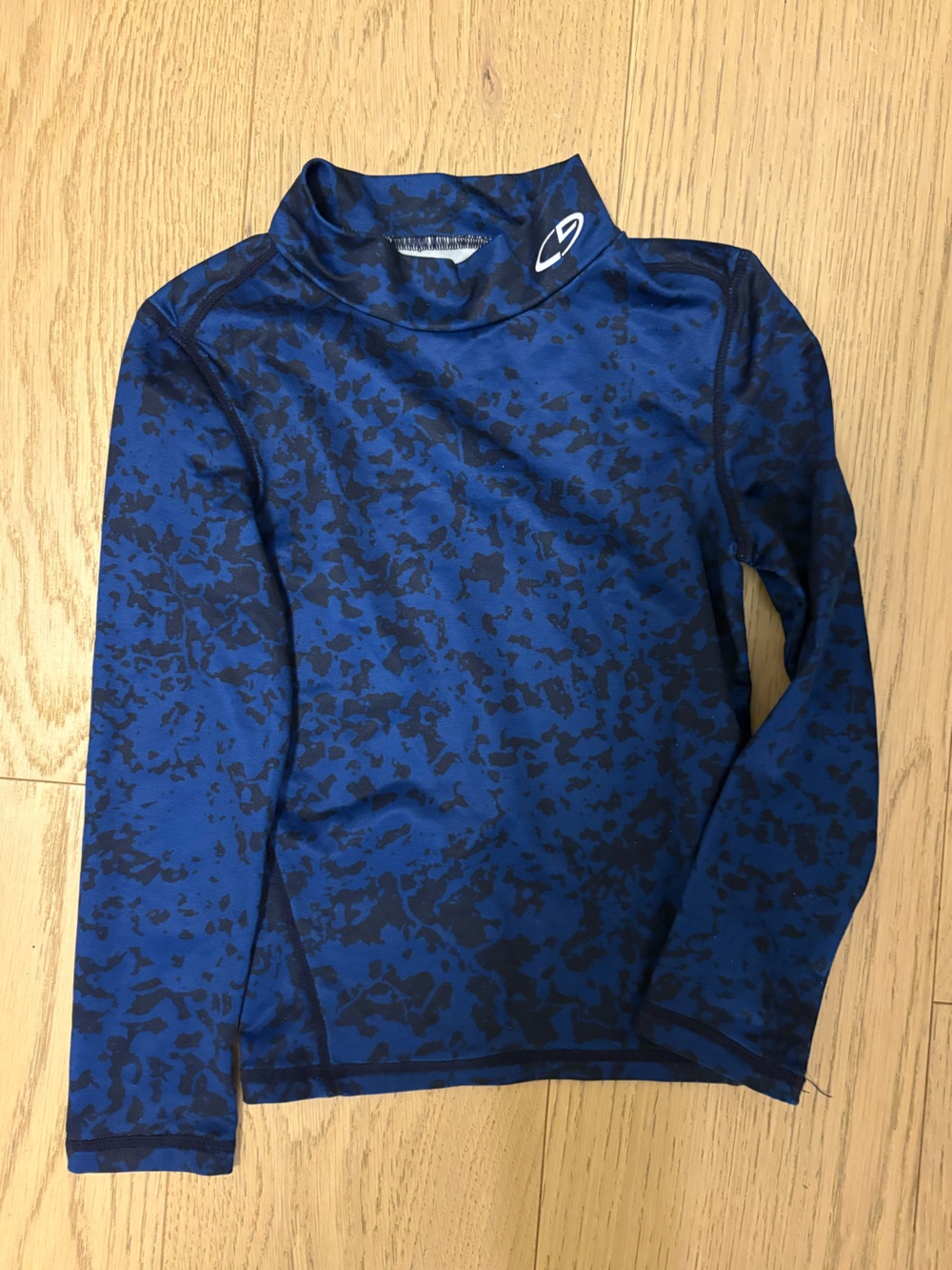 Champion Blue and Black Rash Guard Swim top